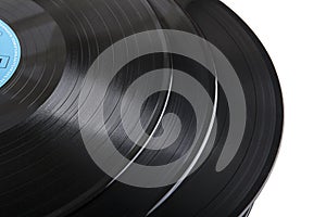 Vinyl record, analog music carrier photo