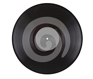 Vinyl record, analog music carrier photo