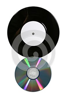 Vinyl record and CD