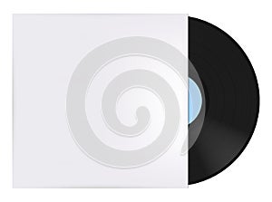 Vinyl record with cover