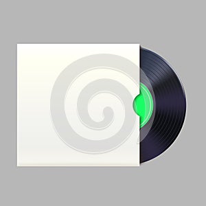 Vinyl record in pack