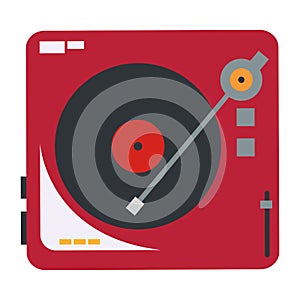 vinyl record player icon