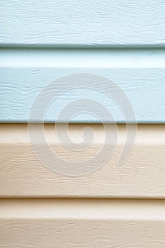 Vinyl siding material for cladding