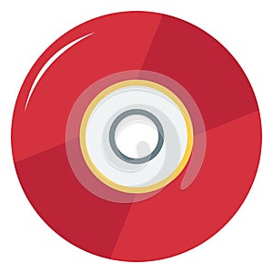 Vinyl Vector icon which can be easily modified or edit
