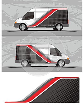 Vinyls & Decals for van, trucks Vehicle Graphics in isolated format photo