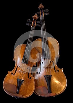 Viola and violin II