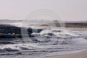 Violent beach