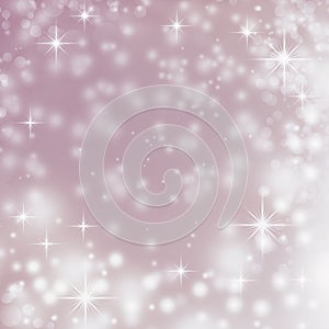 Violet abstract background christmas white lights