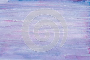 Violet abstract watercolor painted background texture