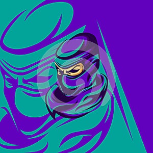 Violet Assasin Mascot