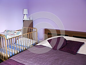 Violet bedroom