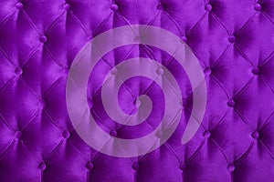 Violet capitone tufted fabric upholstery texture