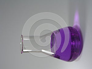Violet Conical Flask I