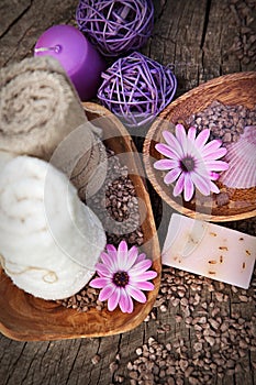 Violet dayspa nature set