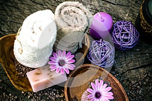 Violet dayspa nature set