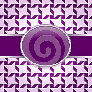 Violet design pattern card