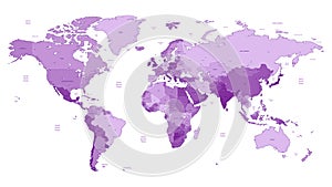 Púrpura detallado 