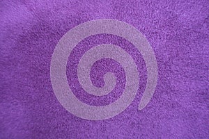 Violet faux suede fabric texture