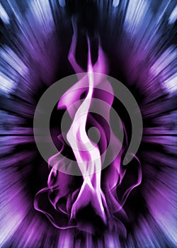 The Violet Flame of Saint Germain - Divine Energy - Transformation photo