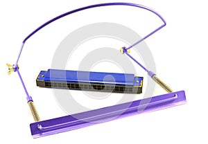 Violet harmonica