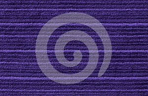 Violet horizontal stripes carpet