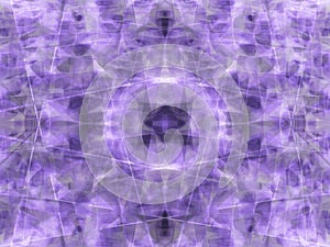 Violet kaleidoscope