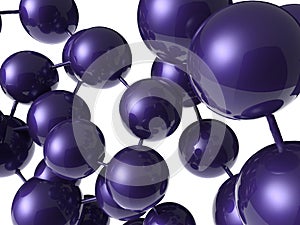 Violet molecule structure