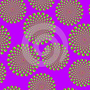 Violet optical illusion