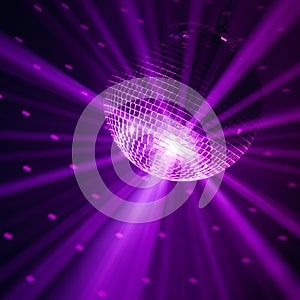 Violet party background