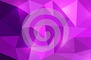 Violet Polygonal Texture for Abstract Background