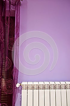 Violet room detail