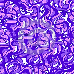 Violet seamless pattern