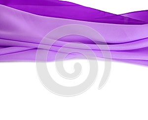 Violet silk fabric background
