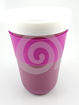 Violet slush and shake cup maker cup