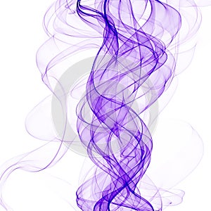 Violet smoke