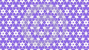 Violet Stars Background Pattern Illustrator