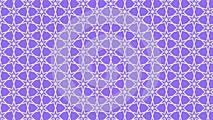 Violet Stars Pattern Illustrator