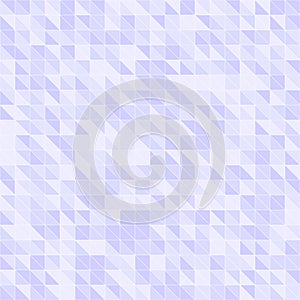 Violet triangle pattern. Seamless vector background