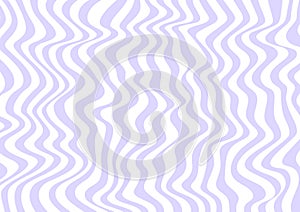 Violet and white wavy lines pattern