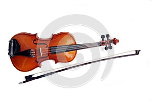 Violin and bow. img