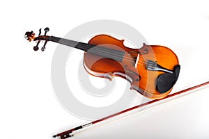 Violin and bow