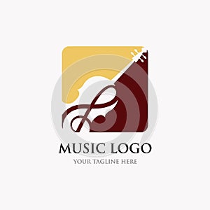 Violin / Cello logo design inspiration , classic and luxury logo designs