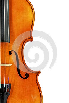 Violin detail photo