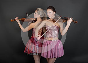 Violin duet