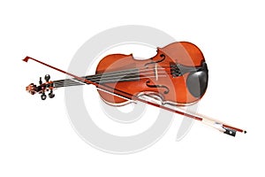 Violin isolated photo