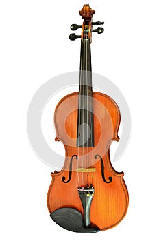 Violin isolated on white