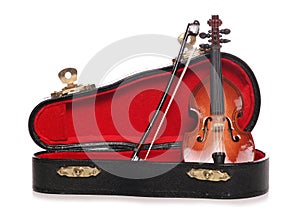 Violin miniature musical instrument