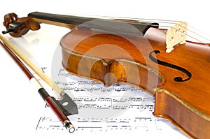 Violin and Music