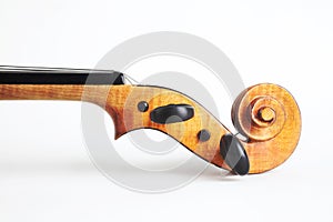 Violin musical instrument head