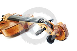 Violin musical instrument head